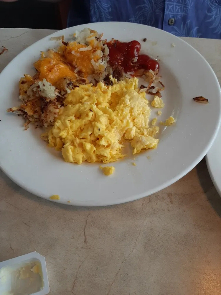 Hash Browns and Eggs